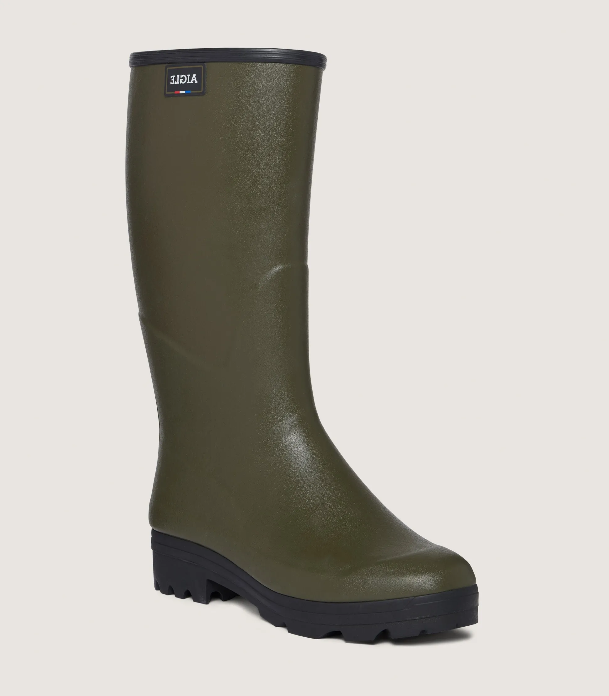 Women Purdey Aigle Chambord Neo Mesh Boots in Khaki Green