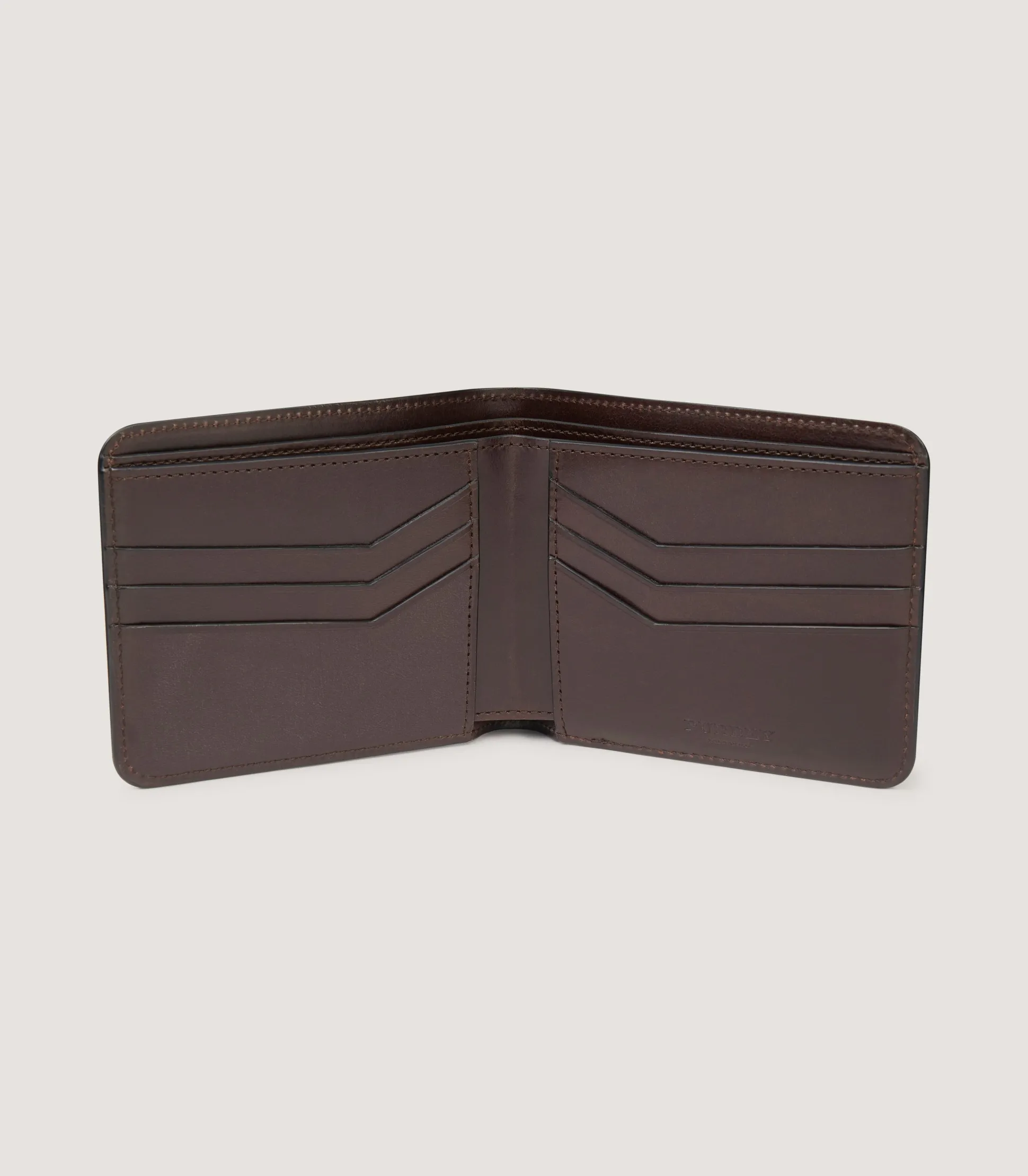 featherburst_billfold_wallet_in_dark_brown_3.webp Purdey Featherburst Billfold Wallet In Dark Brown