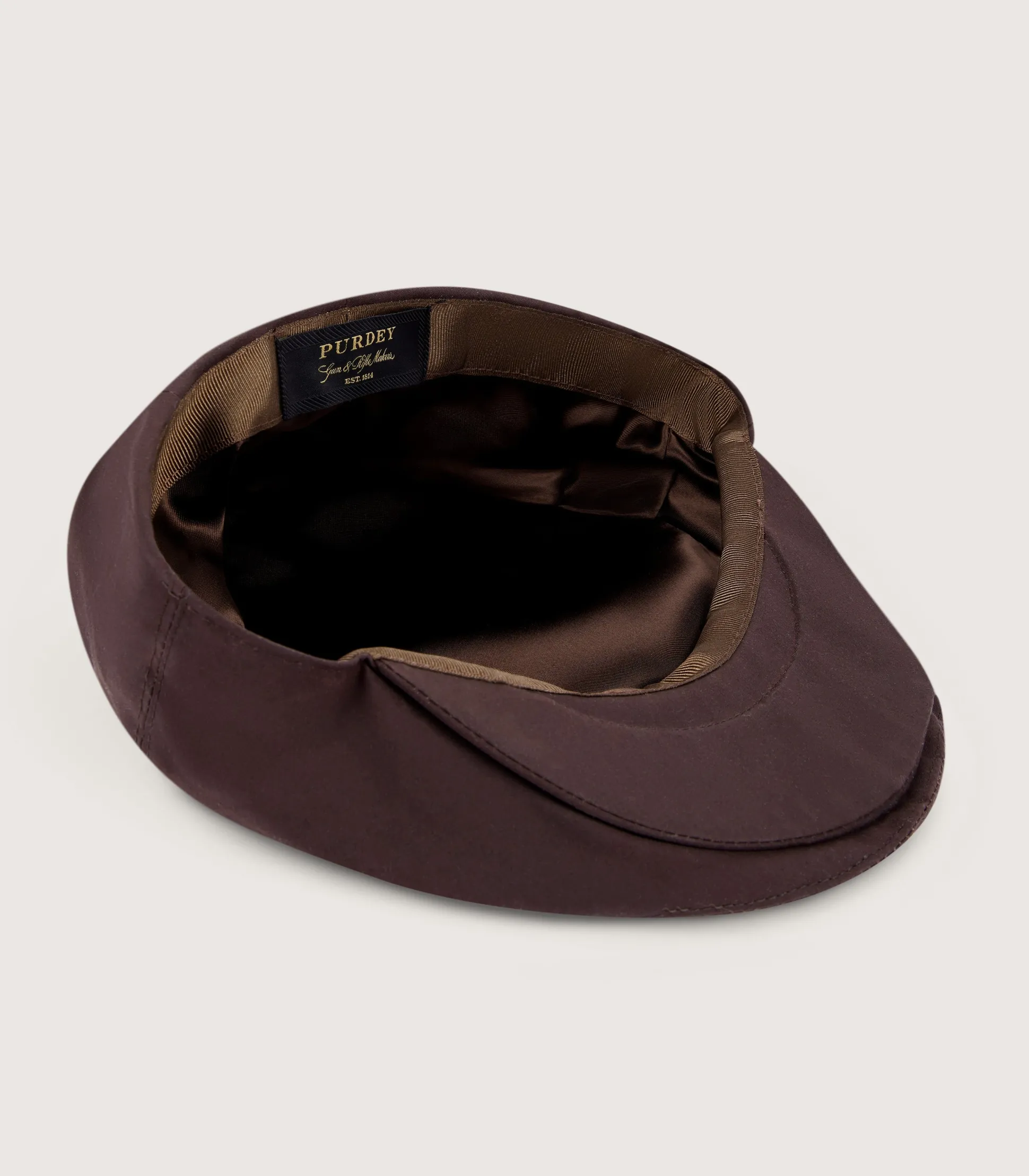 litton_short_peak_ventile_cap_in_brown_2.webp Women Purdey Litton Short Peak Ventile Cap In Brown