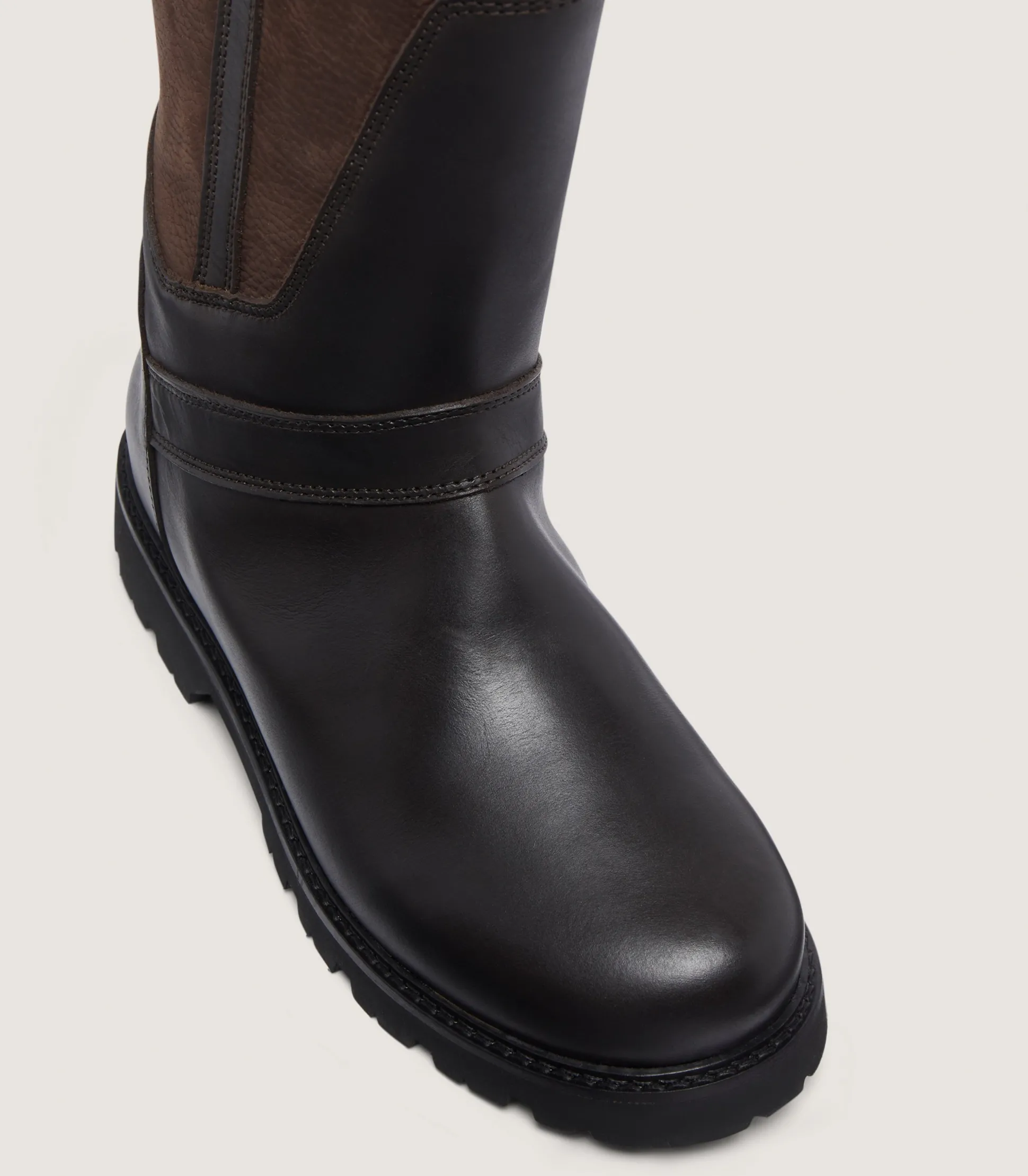 Purdey Men's Aigle Inverss Gore Tex Boots in Dark Brown