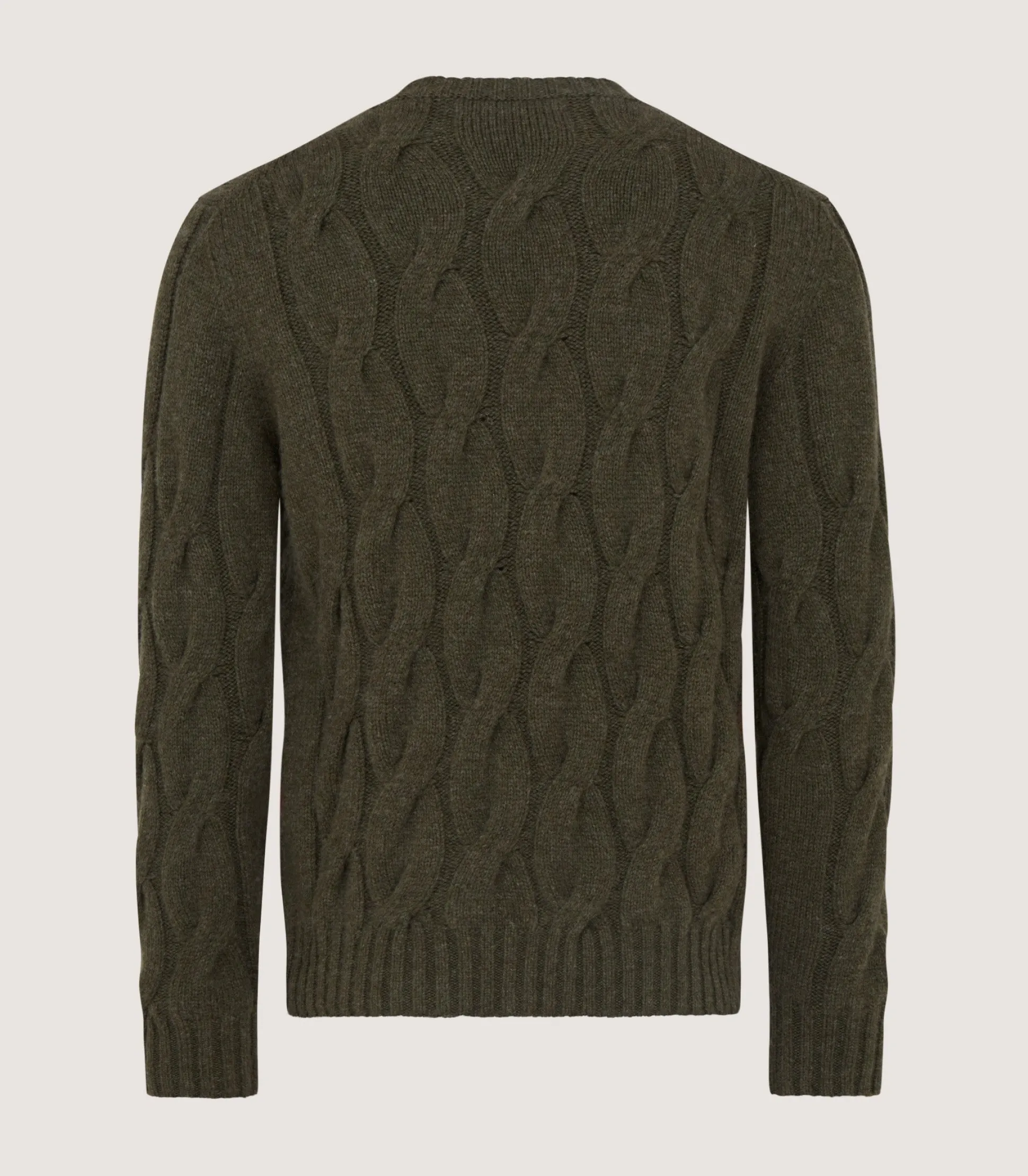 mens_cashmere_loch_cable_crew_neck_sweater_in_loden_2.webp Purdey Men's Cashmere Loch Cable Crew Neck Sweater In Loden