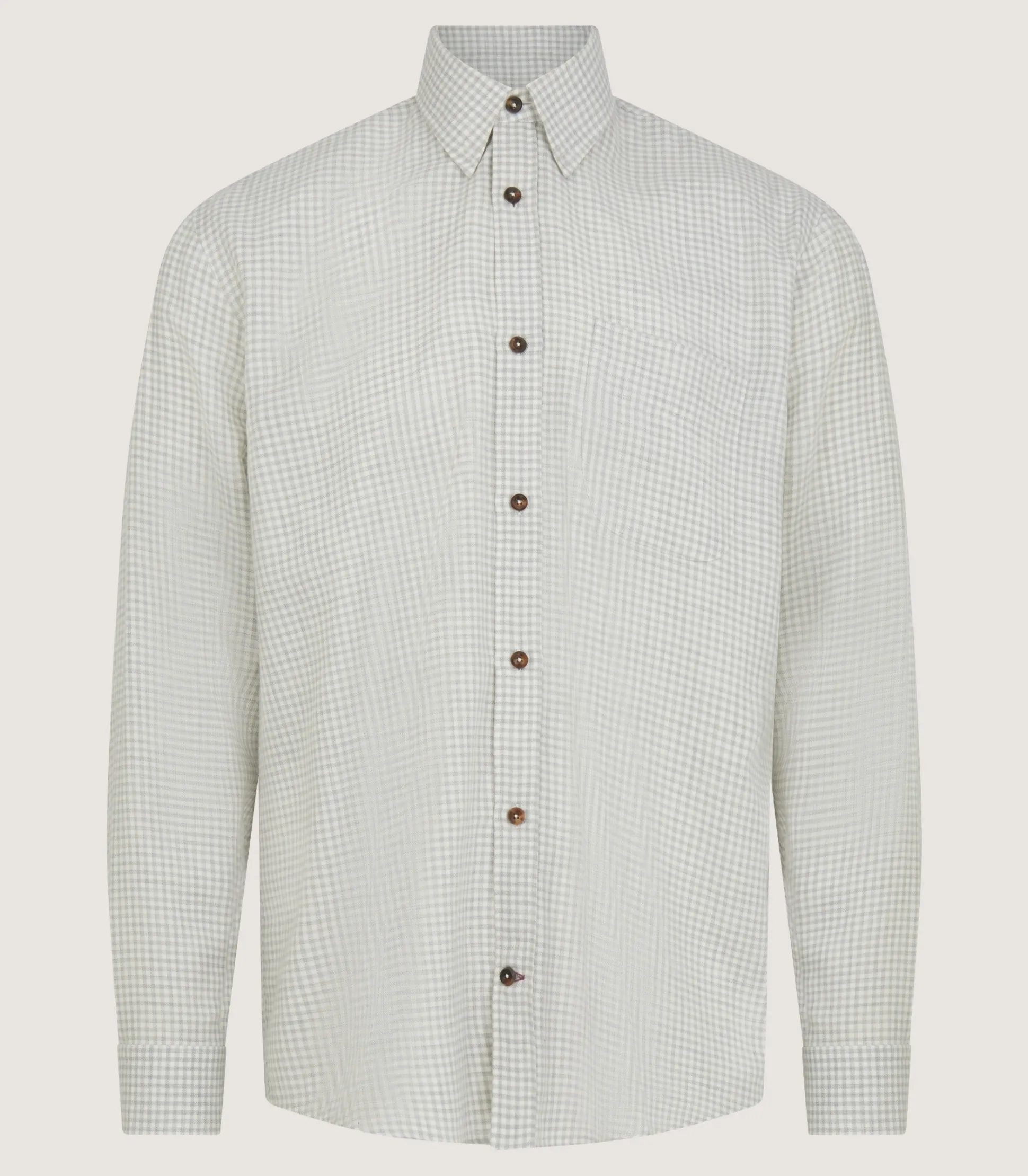 Purdey Men's Cotton Cashmere Button Down Shirt