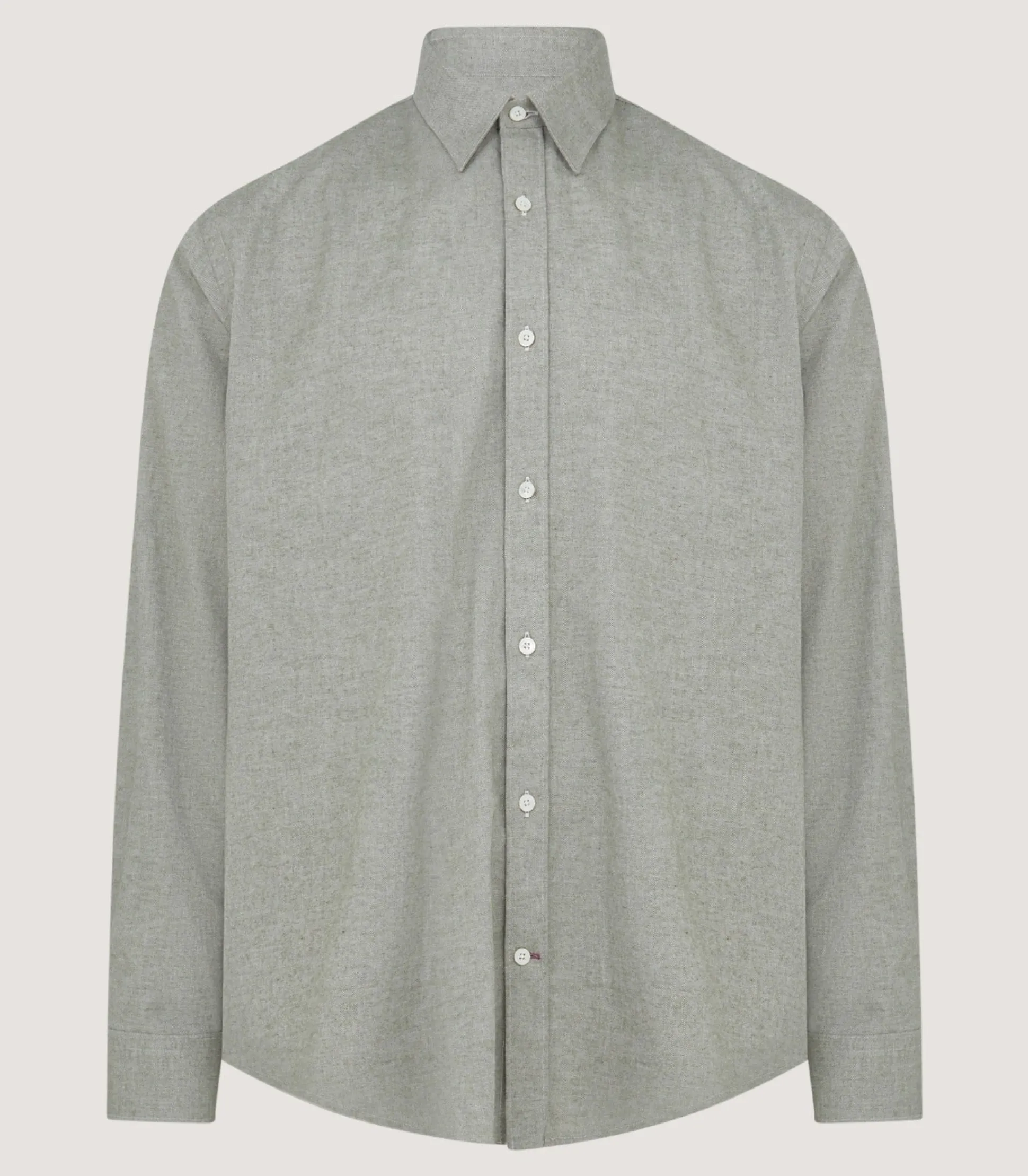 Purdey Men's Flannel Shirt in Sage
