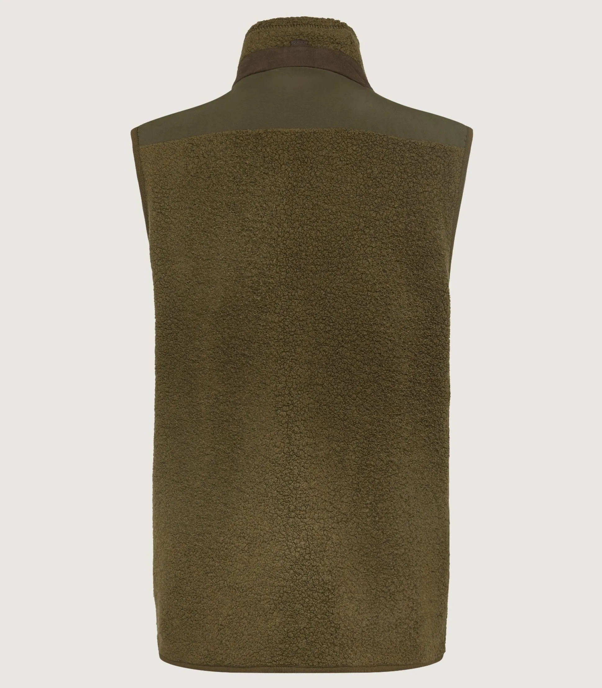 Purdey Men's Merino Fleece Gilet In Lichen