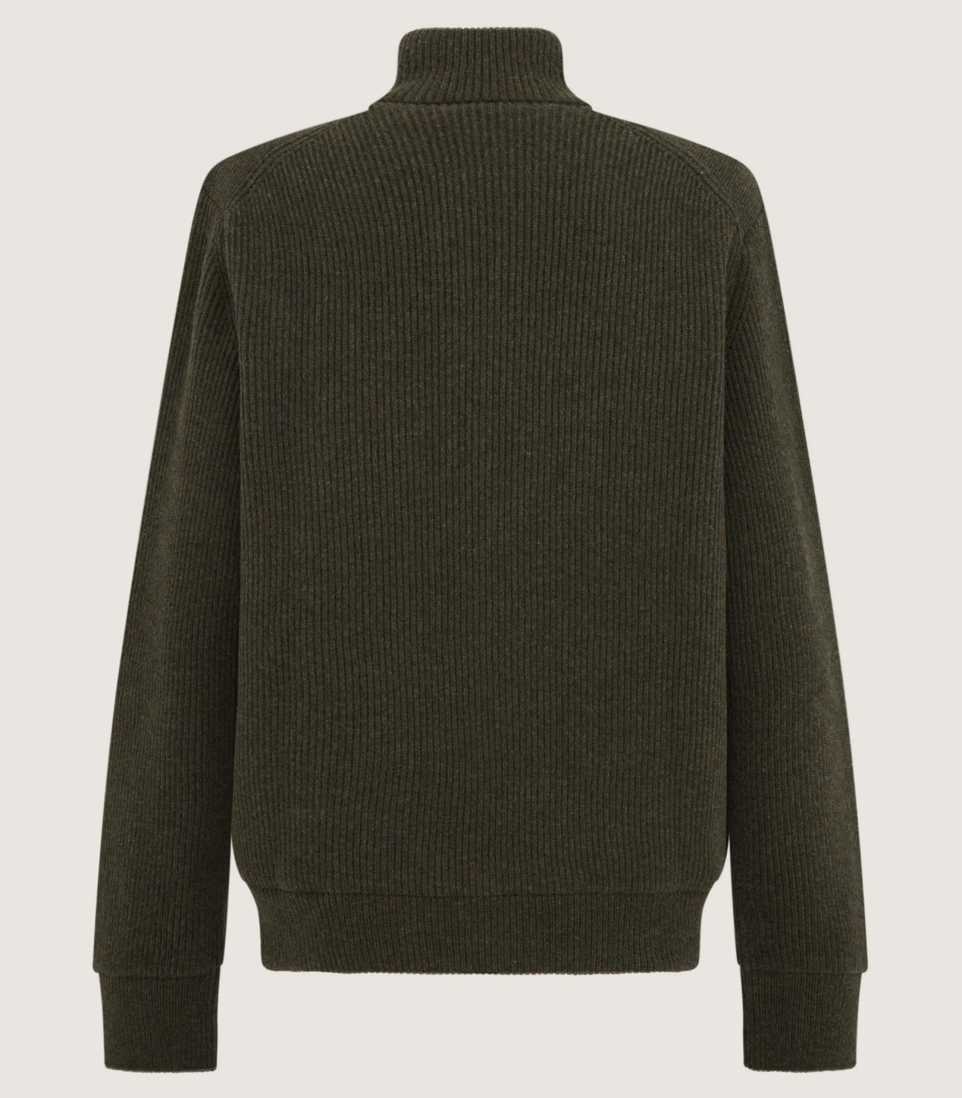 mens_orkney_zip_front_cardigan_in_loden_2.webp Purdey Men's Orkney Zip Front Cardigan in Loden