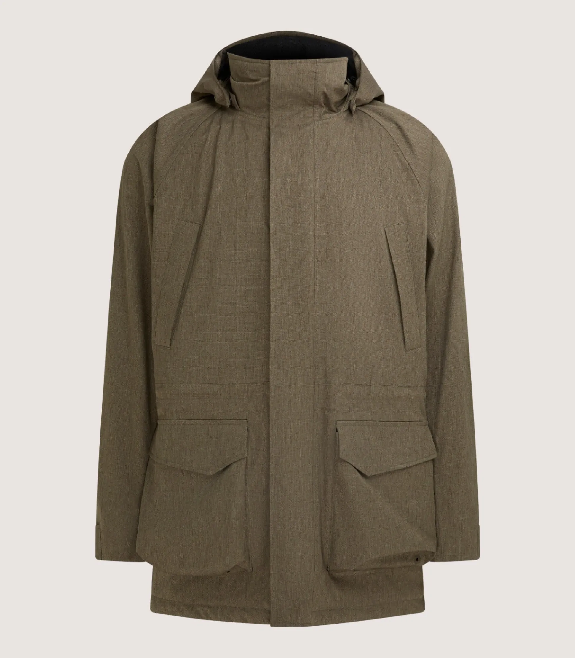 Purdey Men's Technical Yorkshire Field Coat in Drab