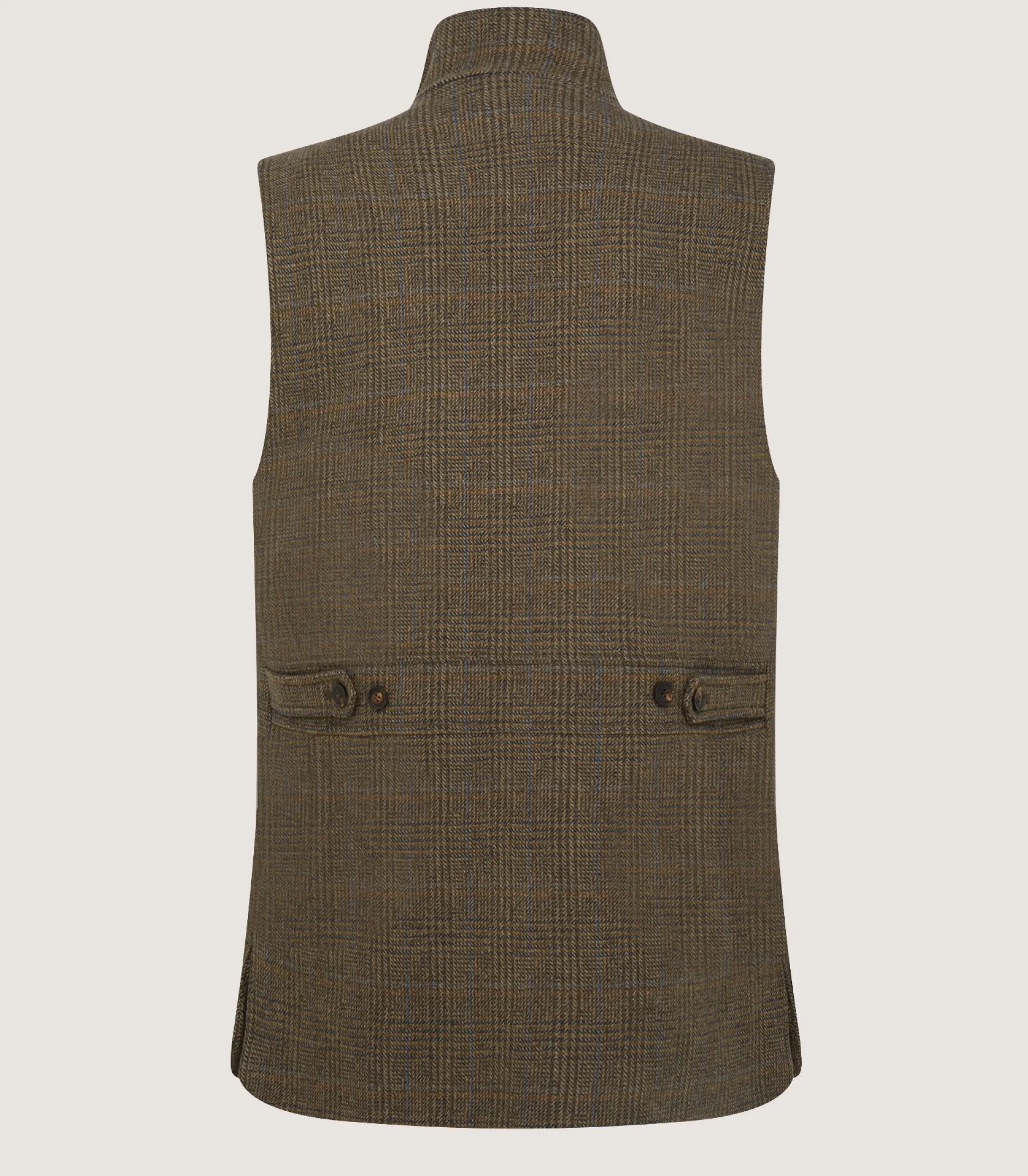 mens_tweed_high_collar_sporting_vest_in_morlich_2.webp Purdey Men's Tweed High Collar Sporting Vest In Morlich