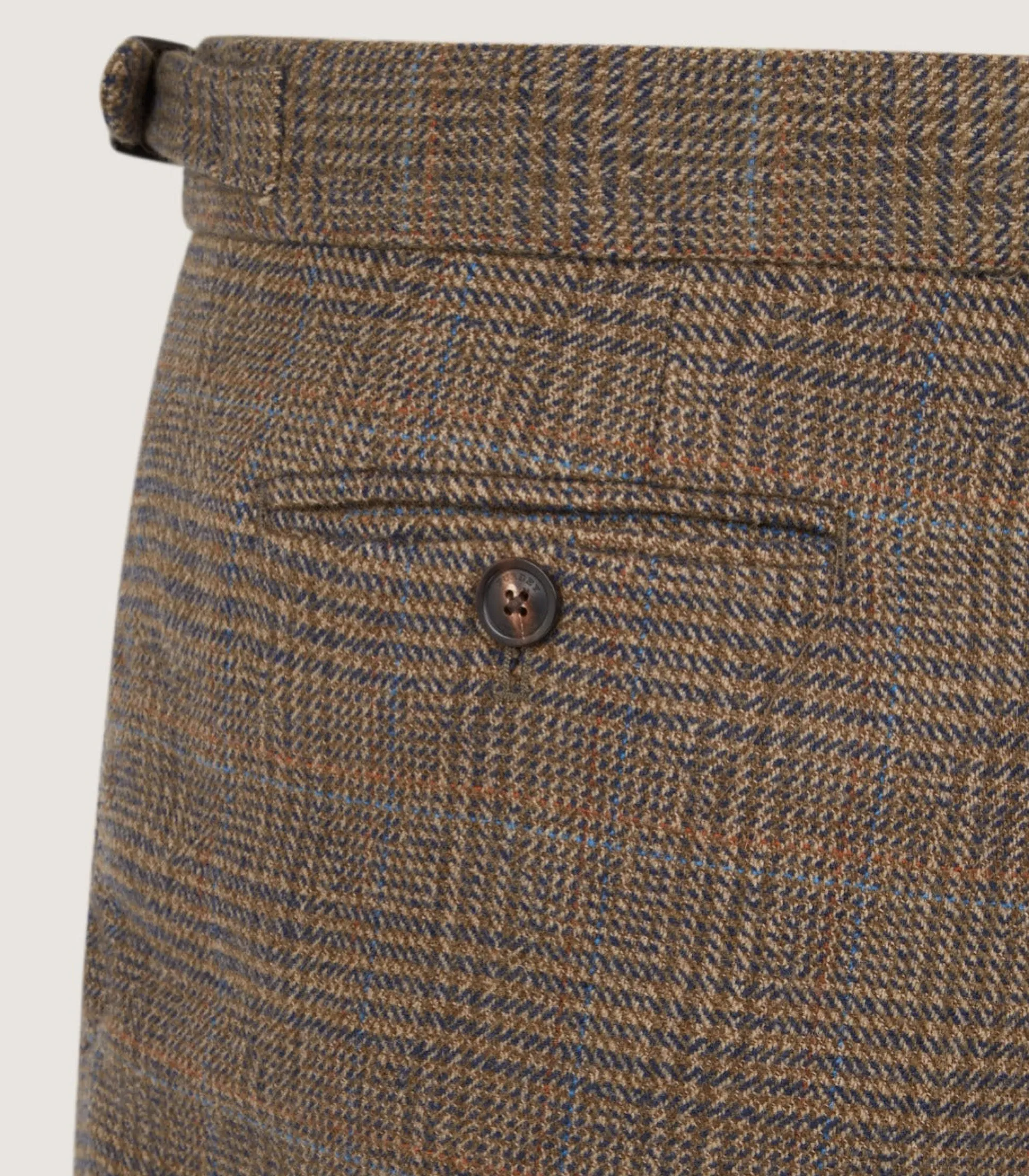 Purdey Men's Tweed Two Pleat Breek With Storm Cuff In Morlich