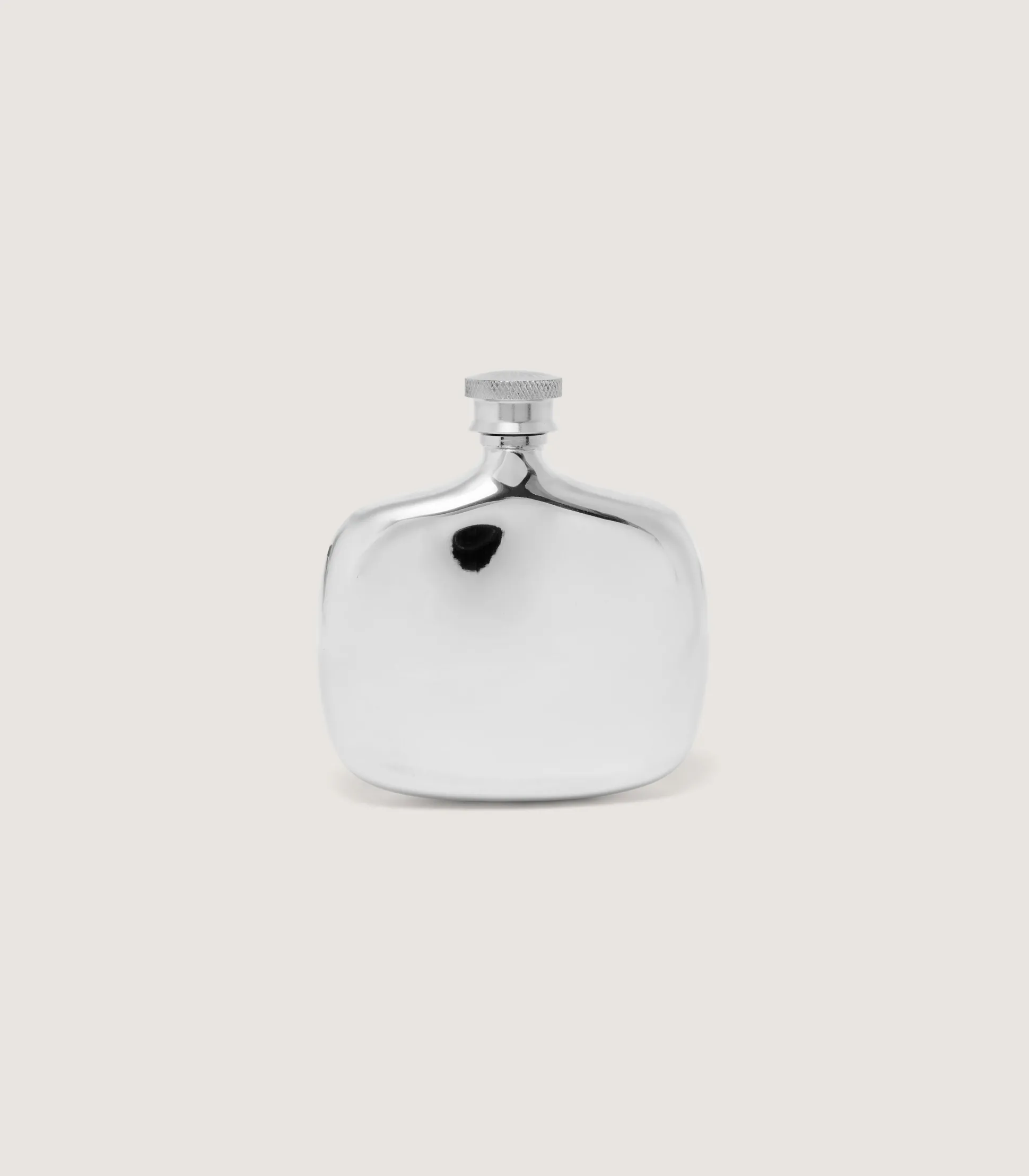 Purdey Small Pocket Flask In Pewter
