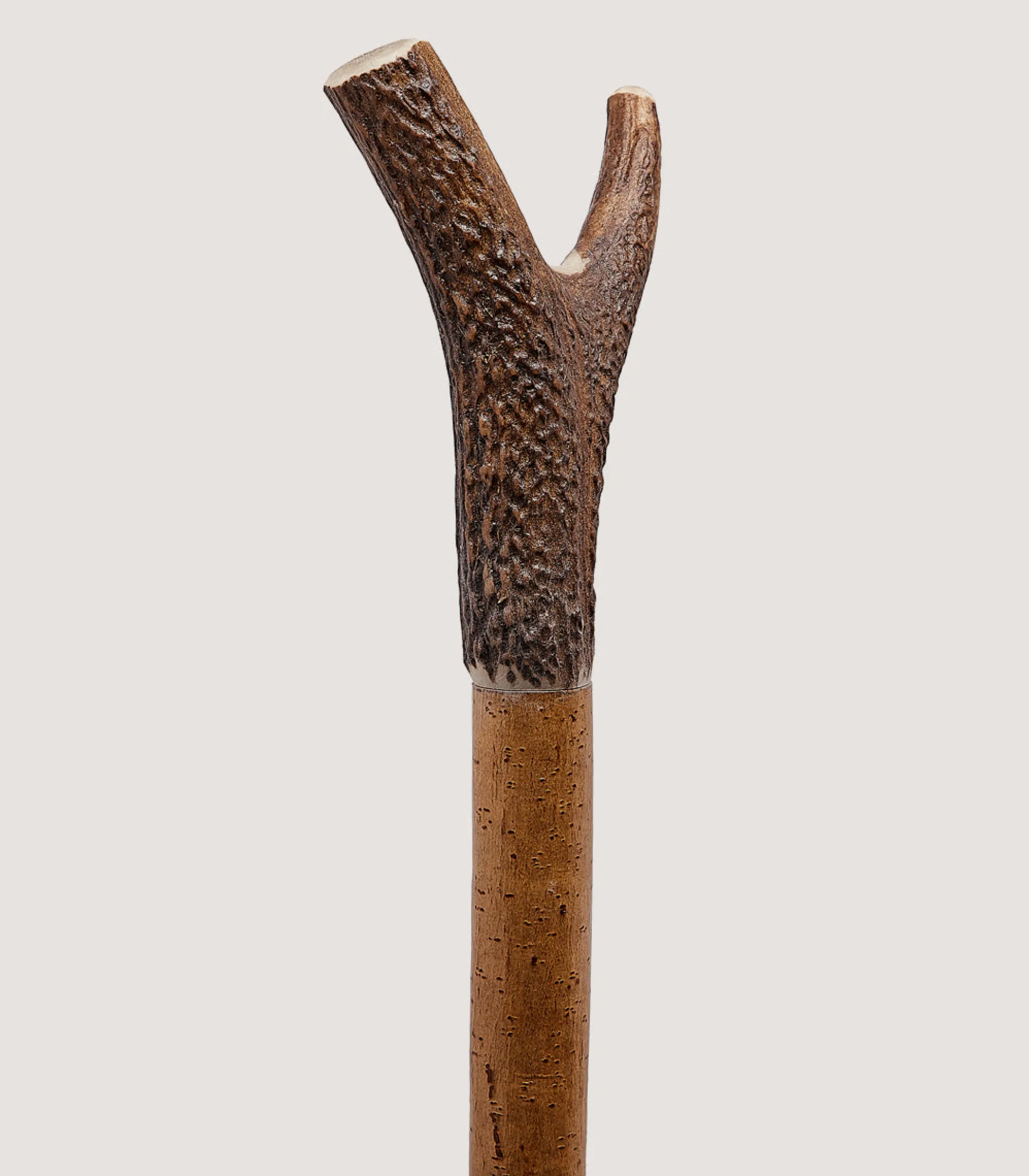 Purdey Staghorn Thumbstick In Natural