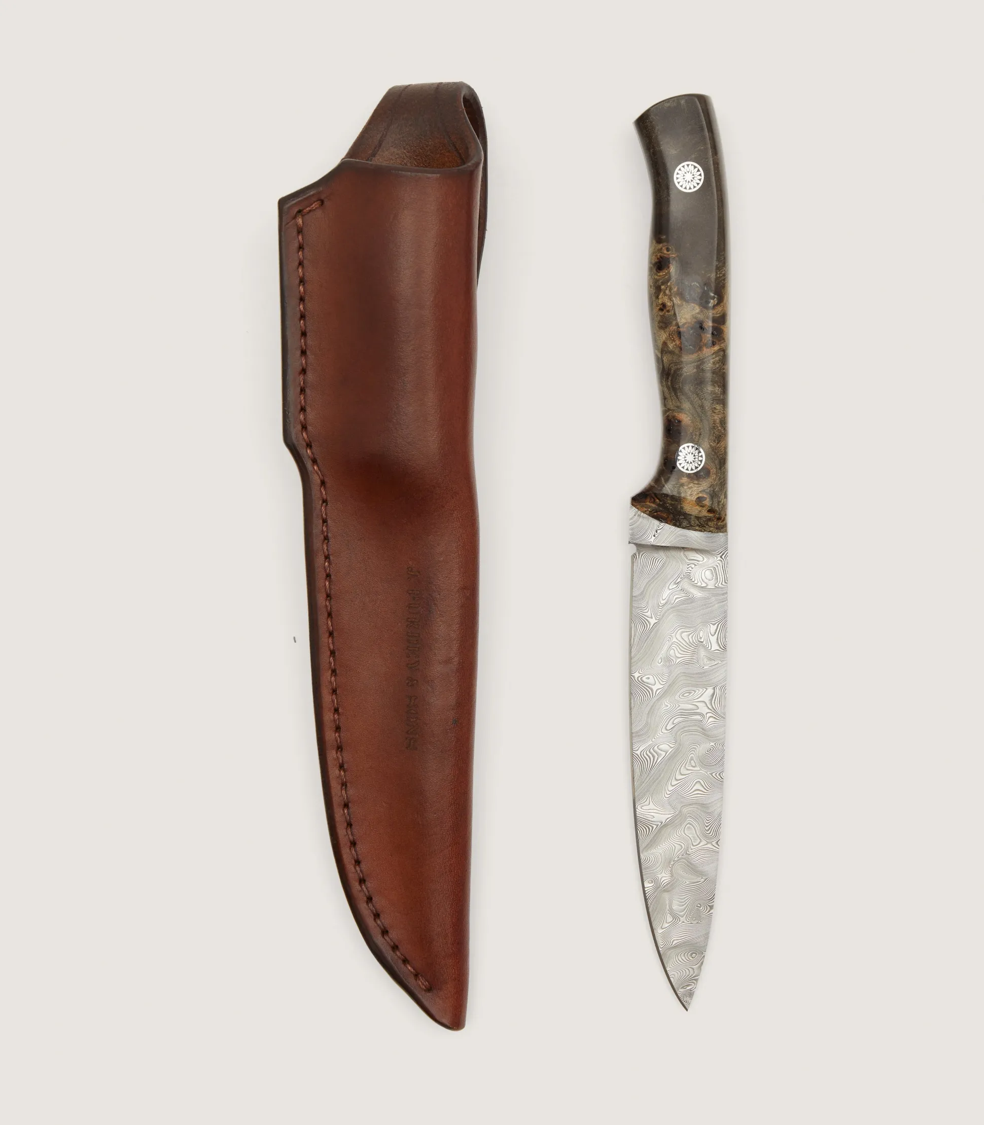 Purdey The Damascus Red In Grey Poplar