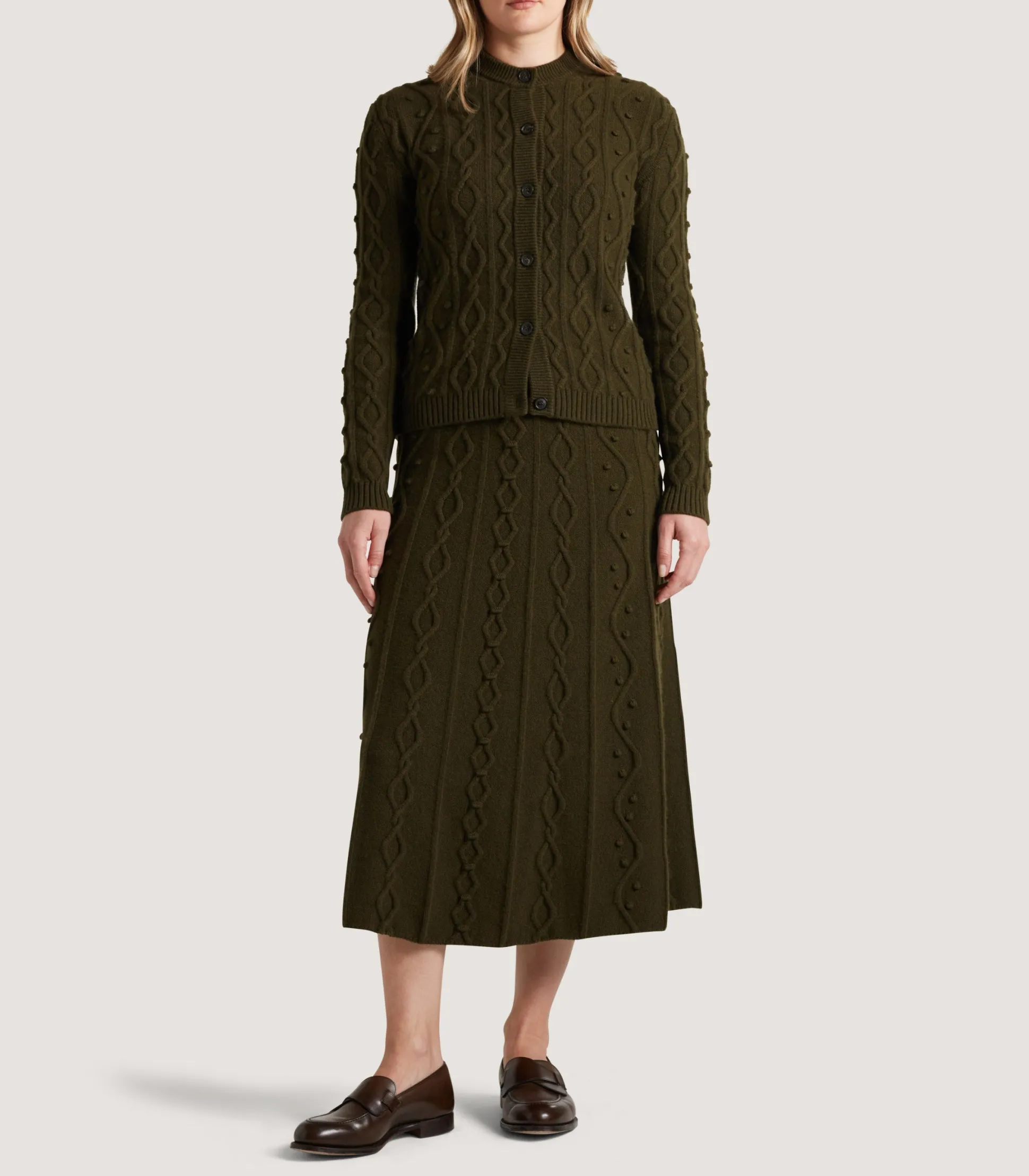 womens_cashmere_aran_cardigan_2.webp Women Purdey Women's Cashmere Aran Cardigan