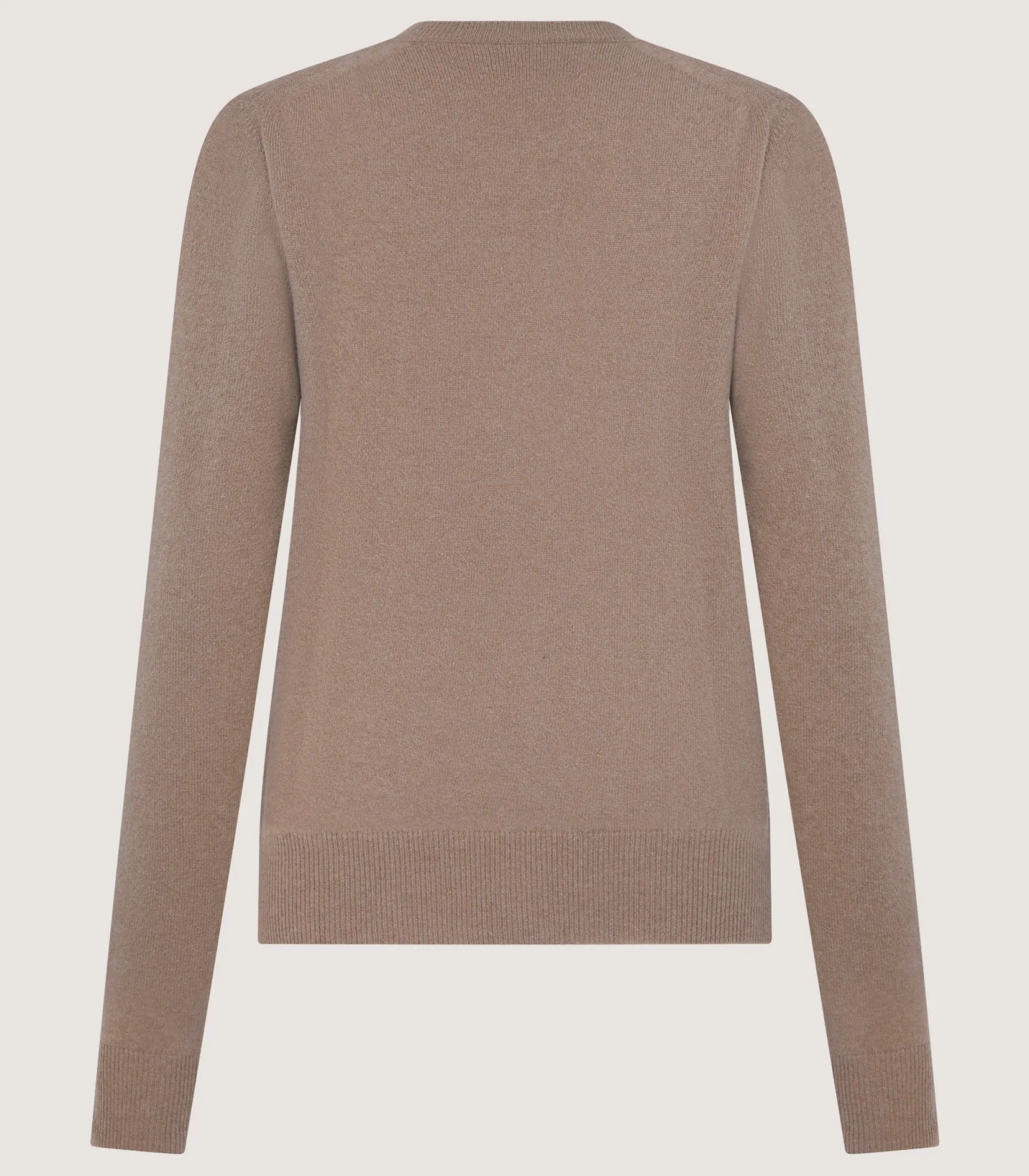 Women Purdey Women's Cork Crew Neck Jumper in Taupe