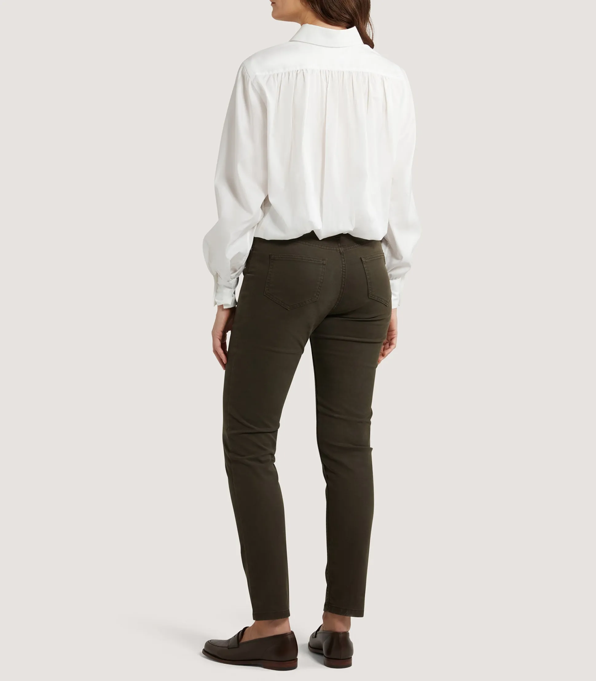 womens_five_pocket_trouser_in_loden_3.webp Women Purdey Women's Five Pocket Trouser in Loden