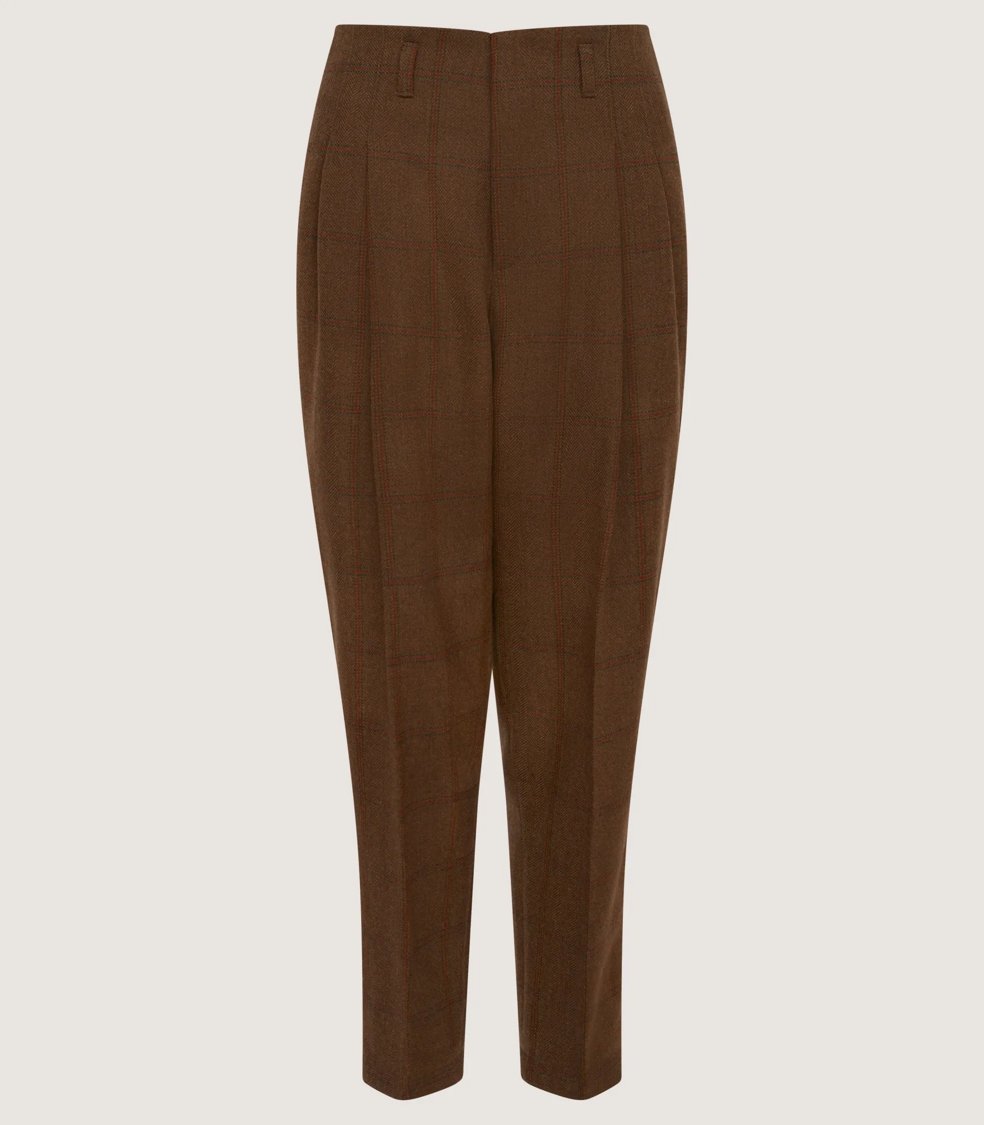 Women Purdey Women's Technical Tweed Two Pleat Sporting Trouser In Lomond