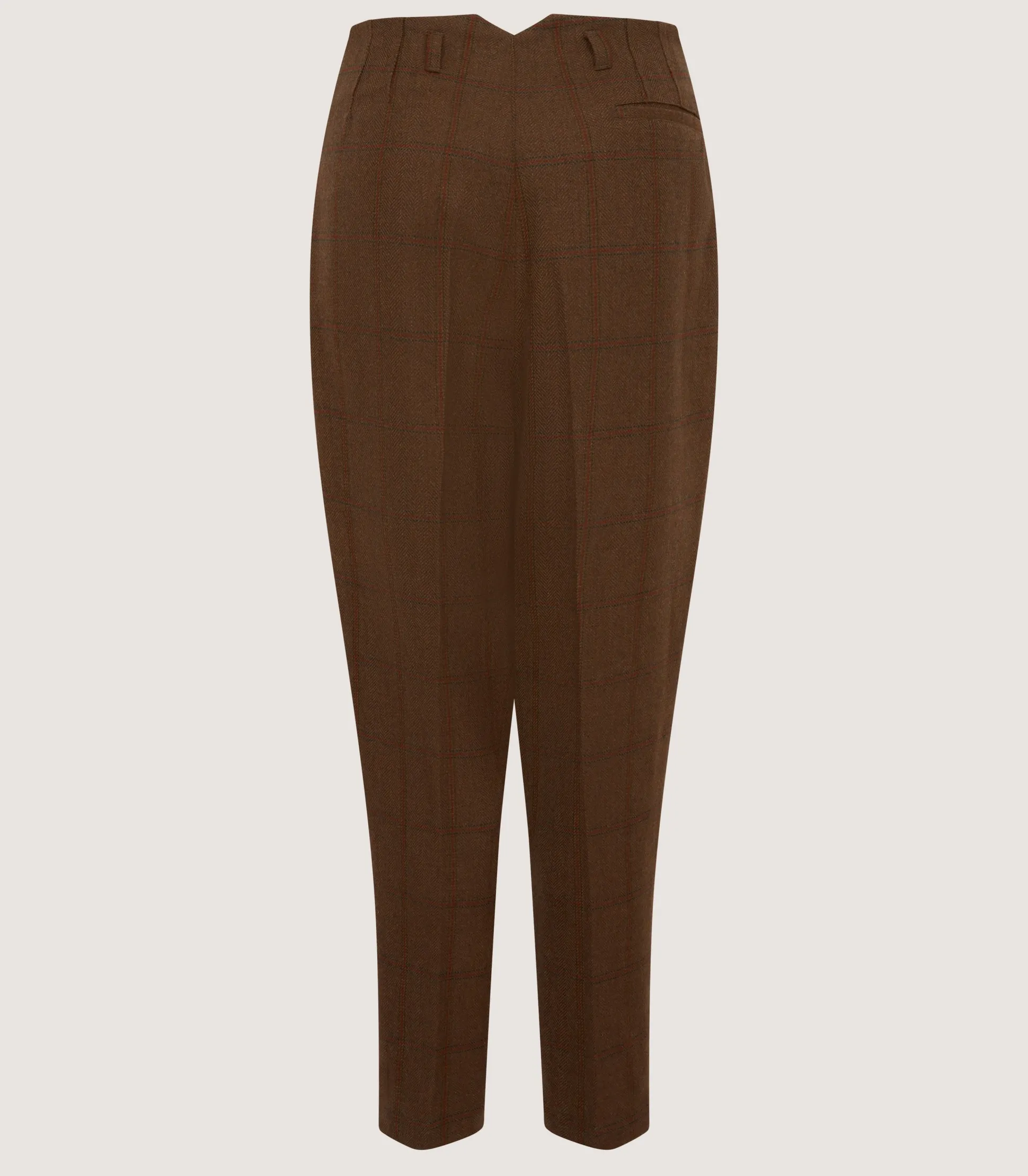 Women Purdey Women's Technical Tweed Two Pleat Sporting Trouser In Lomond