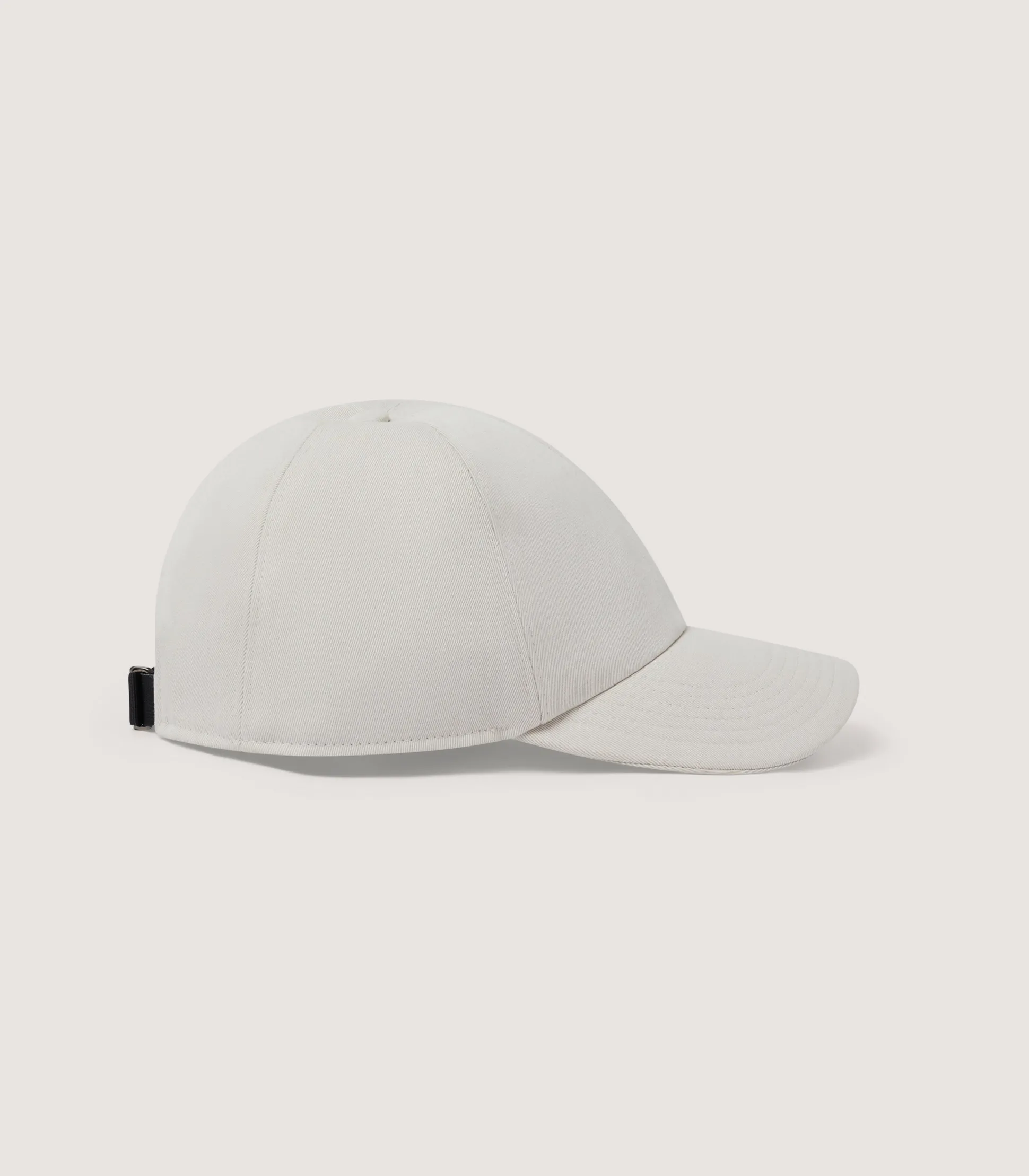 Women Purdey Wool Cotton Baseball Cap in Stone